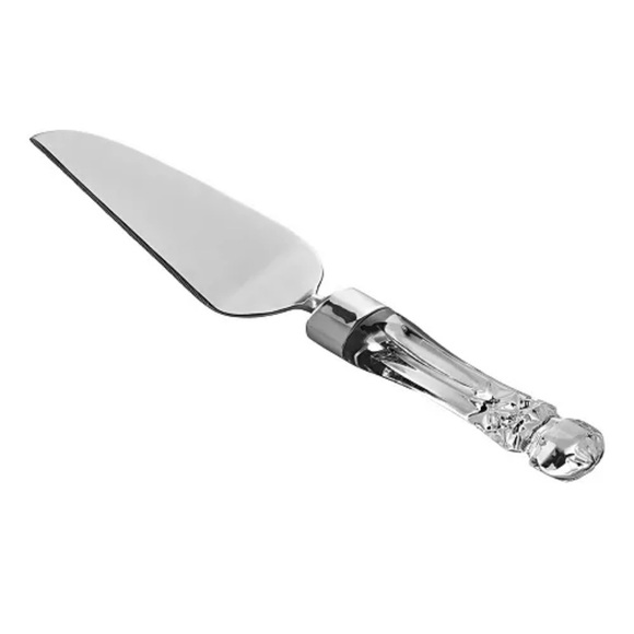 Waterford Crystal Lismore Offset Cake Server 12” NWT Great for Gifting! - Picture 1 of 8